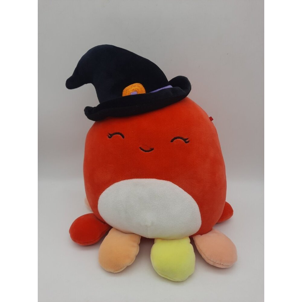 Squishmallows Octopus Detra Witch  Halloween Plush Stuffed Toy 12" HTF